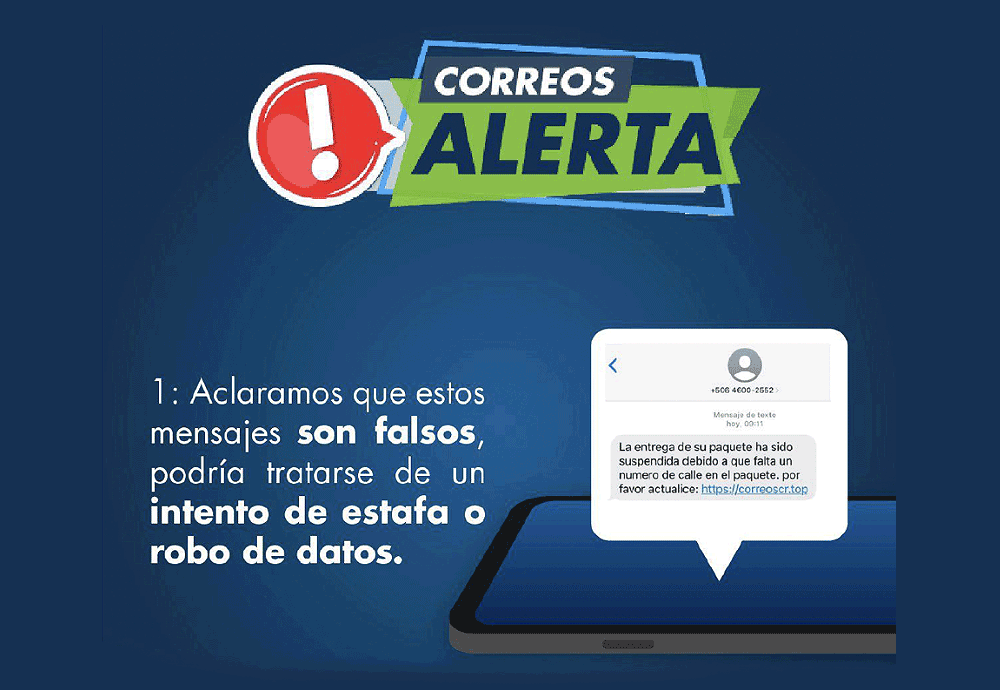 Alertan sobre estafa con falsos mensajes de envío de paquetes ...